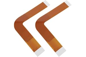 Jeffergarden 2Pcs 7W PS2 Ribbon Cable, Male-to-Female, Type A, 1 Feet, for PS2 70000 75000 77000, Slim, Repair Part