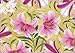 Caspari Entertaining Lilies Assorted Blank Notecards, Box of 8