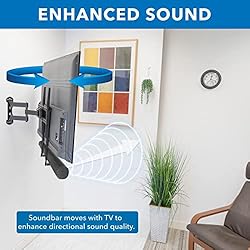 Mount-It! Soundbar Mount for TV and Wall Mounting