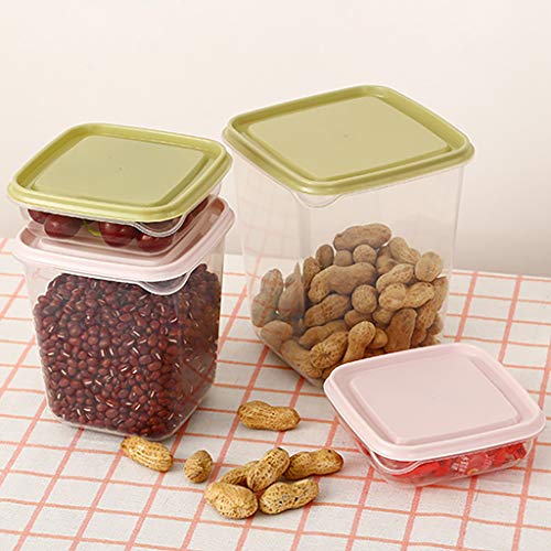 Toxz Refrigerator Sealed Crisper Storage Box 1-2L,Kitchen Finishing Storage Tank,1 Set of 17 Pieces,Be Used in Microwave Ovens/Dishwasher,PP Food Grade Plastic - Thumbnail 2