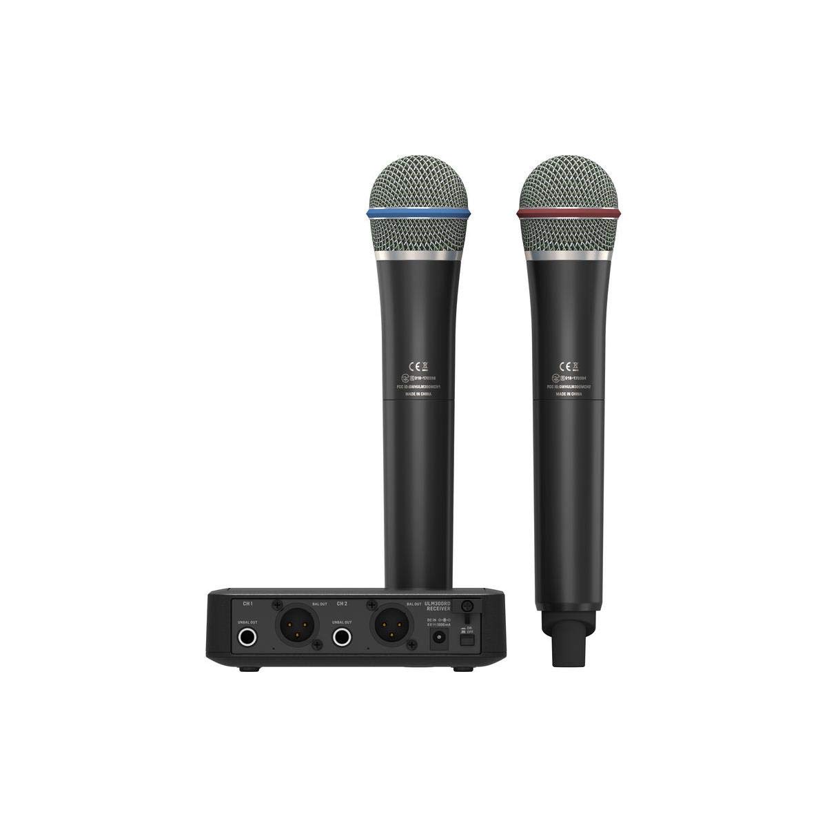 Behringer ULM302MIC Wireless Dual Handheld Microphone System on Galleon