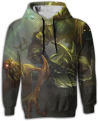 Odden Men's 483-League Of Legends Hoodies Sweatshirts Hip Hop Hooded Hoodie