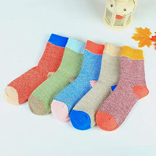 image for Century Star , womens, 5 Pairs Patchwork Color1, One Size