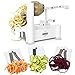 Kinzi New Tri-Blade Vegetable and Fruit Spiralizer Spiral Slicer Chopper, Veggie Pasta Spaghetti Maker