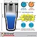 POPS GIFT ~ Engraved BEST POPS EVER Premium Stainless Steel Tumbler 30 oz Vacuum Insulated Large Travel Coffee Mug Hot & Cold Drinks Christmas Birthday Father’s Day from Daughter Son (Black)