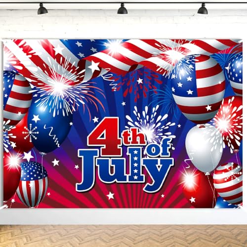 4th of July Patriotic Party Banner