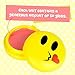 Emoji Lip Gloss for Kids - Six (6) Pieces Feature Emoticon Themed Lip Balms with Six Unique Designs - Great for Gifts, Classrooms, and Birthday Party Favors - by M & M Products Online