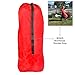 Angel Baby Stroller Travel Bag for Airplane: Stroller Gate Check Bag Cover, Red