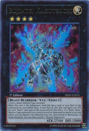 YU-GI-OH! - Bujintei Kagutsuchi (SHSP-EN053) - Shadow Specters - 1st Edition - Ultra Rare