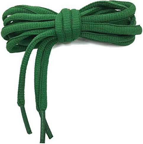 YFINE Oval Athletic Shoelaces for Sneakers Half Round Shoe Laces(2 Pair)