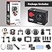 Aokon 4K Action Camera ARC100 12M Ultra HD Underwater Waterproof WiFi Sports Digital Video Camera with 2.0 LCD 2 Batteries Remote Control 170 Wide Angle Lens and Full Accessories Kits