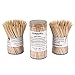 [200 PCS] 4 inch Bamboo Skewers, Premium Wooden Skewers without Splinters, Skewers for Appetizer, Fruit Kabobs, Chocolate Fountain, Burger, Cocktail Toothpicks, and Food Skewer Sticks.