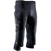 Storelli ExoShield Goalkeeper 3/4 Pants, High-Impact Protection, Sweat-Wicking, UV-Resistant Athletic Bottoms for Soccer