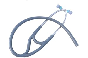 Stethoscope Tubing by Truaevum - Compatible Replacement Kit fits Littmann(r) Master Cardiology(r) Stethoscope & Cardiology III(r) Stethoscope - Double Bore Tube Binaural K7 Grey