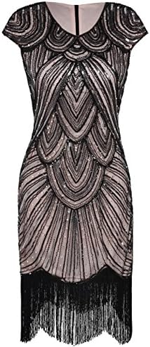 luxury flapper dress