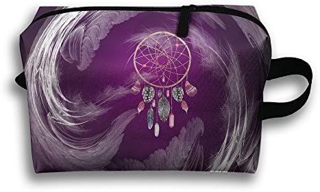 Fashion Handy Practical Dreamcatcher Lanyard Cosmetic Bag For Womens White One Size