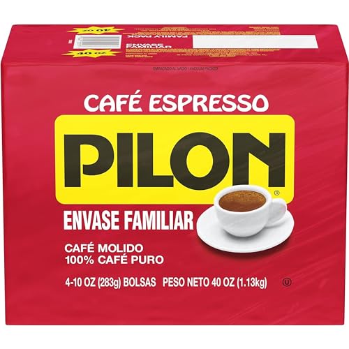 PILON ESPRESSO ARABICA COFFEE 10 OUNCE (PACK OF 4)