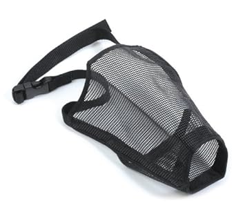 Ancol Mesh Maulkorb Schwarz