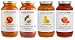 Dave's Gourmet Pasta Sauce 4- Flavor Variety Pack, Roasted Garlic & Sweet Basil, Creamy Parmesan Romano, Spicy Heirloom Marinara, Butternut Squash, 25.5 oz Jars (Pack of 4)