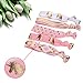 Unicorn Hair Ties Bracelet, 80Pcs, Party Favors Birthday Gifts Supplies, Elastic Ponytail Holders Decorations for Girl and Children