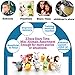 Easter Eggs with Mini Animal Finger Puppets Plush Toys, Kids Easter Basket Stuffers Party Favor School Classroom Rewards, Easter Egg Hunt Filler 12 Pack