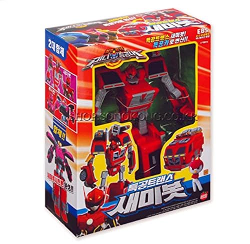 Miniforce Semibot Super Sentai Ranger Transforming Korean Robot Figure ...