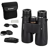 Celestron - Nature DX 10x50 Binoculars – Ideal for Birding and Outdoors – 50mm Objective Lenses – 5.8° Field of View – BaK-4 Prisms – Fully Multi-Coated – Waterproof and Fogproof