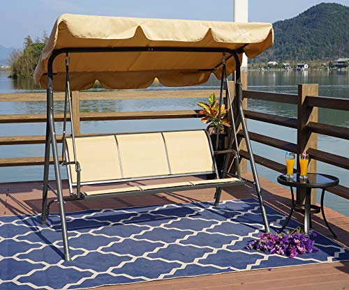 kozyard belle 3 person swing