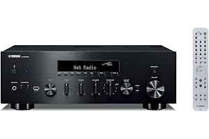 YAMAHA R-N600A Network Receiver with Streaming, Phono and Built-in DAC, Black