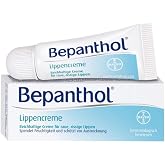 Bepanthol Lip Cream 7.5 g - Lip Treatment - Facial Care - Instant Beauty - Pro-Vitamins and Ceramides - Germany
