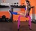 Wacces Heavy Duty Functional Fitness Station Stabilizer Dip Stands - Pink