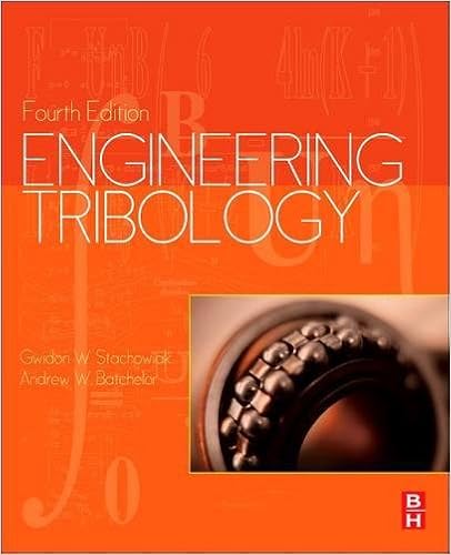 engineering tribology stachowiak batchelor