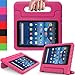 AVAWO Kids Case for Fire 7 2017/2019 - Light Weight Shock Proof Handle Kid-Proof Case for Fire 7 inch Display Tablet (7th Generation / 9th Generation - 2017/2019 Release), Rose
