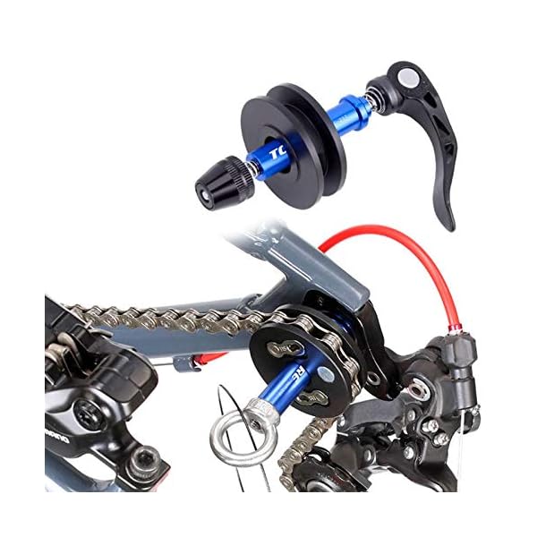 Bike Chain Holder, Bicycle Chain Keeper Dummy Sleeping Hub Bike Chain