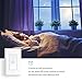 meross Smart Wi-Fi Wall Light Switch, Amazon Alexa and Google Assistant Supported, Remote Control, Timing Function, Fit for US/CA, No Hub Needed, White (2 Pack), 2