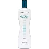 BioSilk Volumizing Therapy Shampoo, Gently Cleanses, Moisturizes & Builds Hair Body & Shine, Sulfate, Paraben & Cruelty-Free, 12 Oz
