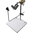 Rotary Fly Tying Vise - Peak Fishing Vise With Pedestal Base