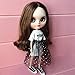 DoubleWood 12inch Dolls Clothes Accessories 1Set= Long Letter T-Shirt + Lace Dress 1/6 Fashion Doll Clothing Suit for Blythe Takara Azone Dress Up for 11.5 Inch Girl Doll