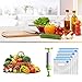 Sous Vide Bags Kit for Anova Cookers - SNLife 25 Reusable Food Vacuum Sealed Bags, 1 Hand Pump, 2 Bag Sealing Clips and 4 Sous Vide Clips,Practical for Long-time Sous Vide Cooking & Food Storage
