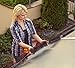 Kenley Gutter Brush Leaf Guard 15 ft. - Catches Leaves & Prevents Clogging - Clear Downspouts & Drains - 5 inch Screen Cover Guards Whiskers for Gutters - UV-Protected, Steel Wire, Connection System