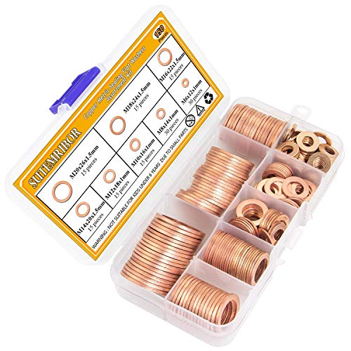 1 Sutemribor+150PCS+Sealing+Washers+Assortment