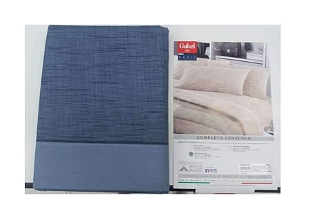 Gabel Elegante Completo Lenzuola Letto Matrimoniale