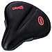WINNINGO Exercise Gel Bicycle Saddle Cover Wide Cycling Seat Cushion for Wide Bike Saddle Large Bicycle Seat Pad (Black-L)