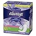 Always Xtra Protection Daily Liners, 72 Count, Clean Scent, Long