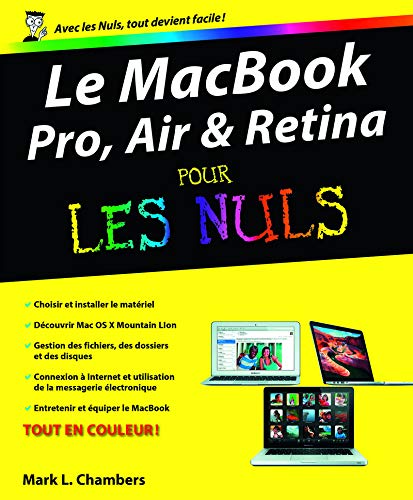 Macbook (pro air et retina) pour les nuls by (Paperback)