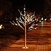 RainLeaf 48 LED Birch Tree Lights with Flexible Branches, Warm White, 4 Feet