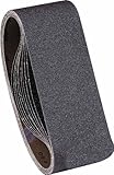 United Abrasives- SAIT 63235 Open Coat Aluminum Oxide 3-Inch x 18-Inch AO-X 80 Grit Sanding Belt, 10-Pack