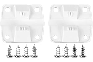 PMCAF Cooler Replacement Plastic Hinges and Screws Set, Compatible with Coleman Coolers, Set of 2