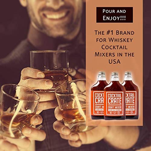 Cocktail-Crate-Old-Fashioned-Drink-Mixer-Award-Winning-Craft-Cocktail-Mixer-for-Classic-Old-Fashioned-Premium-Cocktail-Syrup-Handcrafted-with-Aromatic-Bitters-Demerara-Sugar-12oz-3-pack