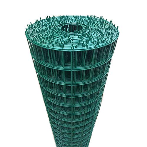 BBGS PVC Beschichtet Drahtgitterzaun, 1,2 M Höhe Hardware-Stoff, SchweiÃdrahtkäfig Hühnerzaun, für Kaninchenhaus, Ente, Gemüsegarten (Color : 2.3mm Wire Diameter) – Bild 3